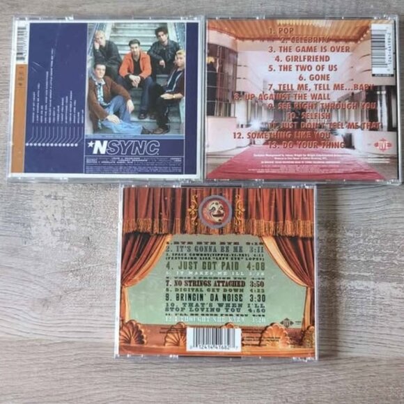 N'sync - 3 CD albums : Self titled, Celebrity, No Strings Attached - Picture 2 of 2